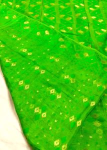 Bengal Jamdani Saree Without Blouse Piece