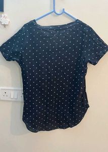 Marks &amp; Spencers Polka Dot Tee