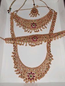 Bridal Jewellery Set (Forget To Add Ear Rings )