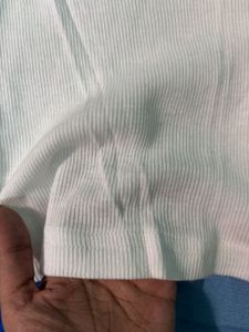 White Sleeveless Top