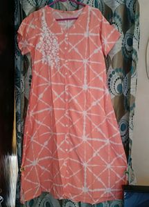 Peach Kurta