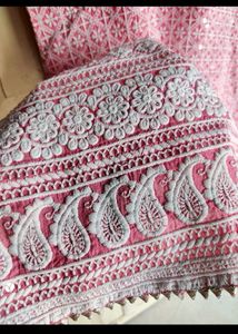 Chikan Kari Sharara Set