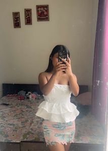 Ruffle Tube Top
