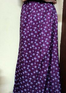 Long Floral Skirt
