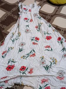 Floral Print Maxi Dress
