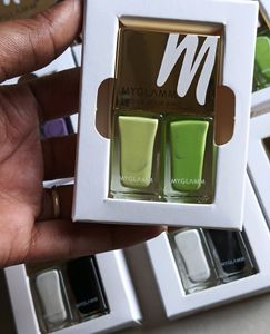 Pick Any one Myglamm Two Of Kind Nail Enamel