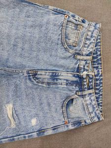 Ripped Light Wash Jeans
