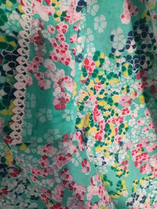 Floral Print Kurta with a Freebie