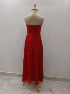 Elegant Red Gown