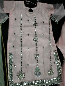 New Zari Work Garara Dress Inpoted Party Wear Dres