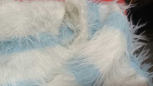 Striped Fuzzy Cardigan