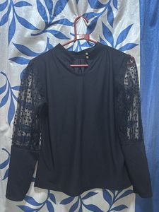 3Style Quotient Women's Black Solid Tops