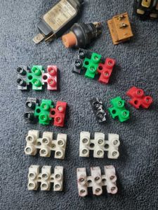 Assorted Electrical Components - Connectors, Break