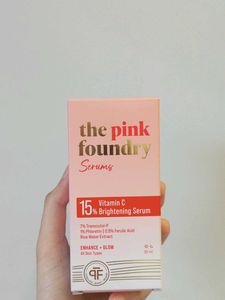 Combo : Pink Foundry Vitamin C Serum And Sunscreen