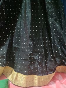 Elegant Black Ethnic Gown