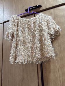 Fuzzy Knit Top