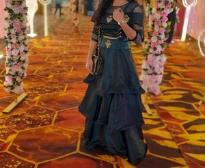 Beautiful Lehanga Gown Style 2 In 1