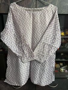 Zigzag Print Kurti