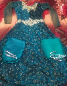 Wedding Party Wear Long Gown
