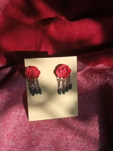 Rose Dangle Earrings