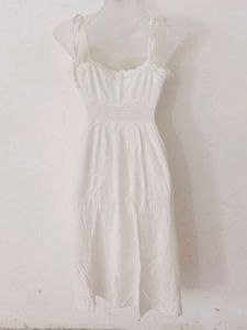 FIT&amp;FLARE FROCK DRESS