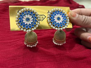 Party Wear Jhumka Earrings Premium