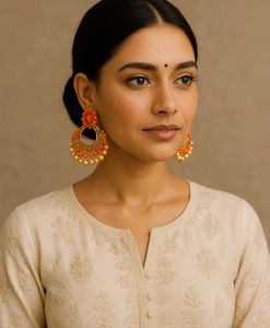 Mango Blossom Jhumkas