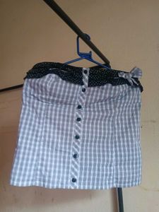 preppy tube top