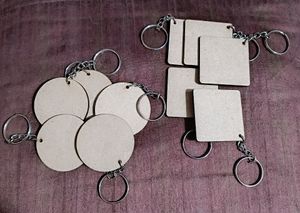 Mdf Keychains Set Of 10