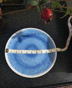 Melamine Aqua Ocean Effect Jwellery/Snack Tray