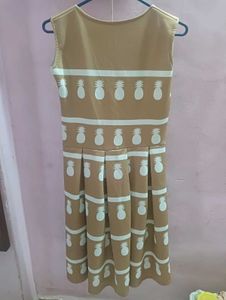 Cute Pineapple Print Dress