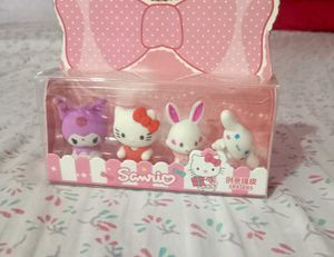 Sanrio Eraser Set