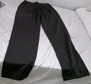 Black High Waist Trousers