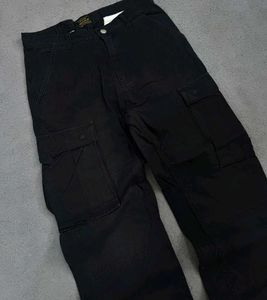 Black Cargo Pants