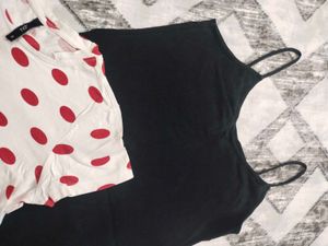 Polka Dot T-Shirt &amp; Dress