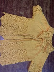 Crocheted Baby Cardigan Or Kids Shrug