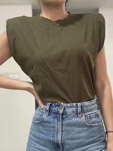 Urbanic Padded Shoulder Top