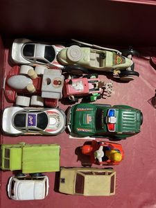 Vintage Toy Car Collection Set Of 10