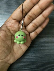 Clay Octopus Keychain Set × 2