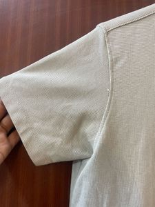 Men&#39;s R&amp;B Beige Short Sleeve Shirt