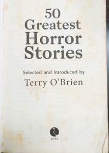 50 Greatest horror Stories (New Condition Book)