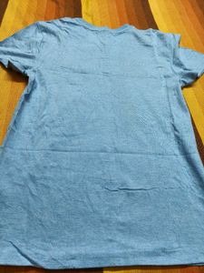 Dickies Boy Blue Cotton Graphic Print Tshirt
