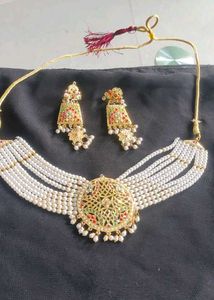 Haidrabadi necklace earrings set
