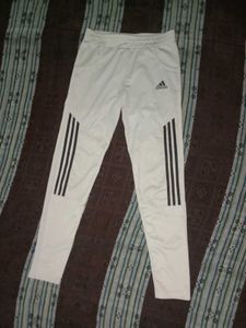 Adidas White Track Pants