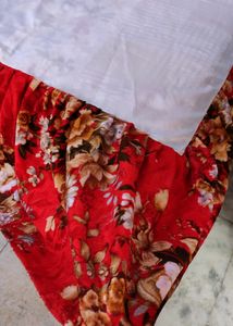 Satin Fabric Double Bed Sheet