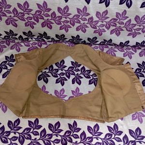 Golden Beautiful Design Like Wedding Blouse