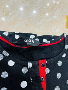 Polka Dot Tshirt Women