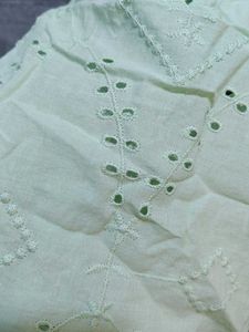 Mint Green Embroidered Top