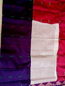 Elegant sambalpuri saree with blouse piece