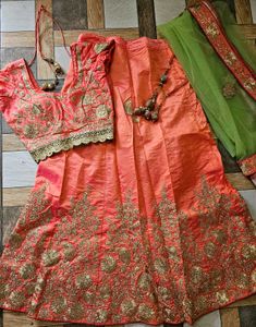 Beautiful Lehenga Choli With Dupata